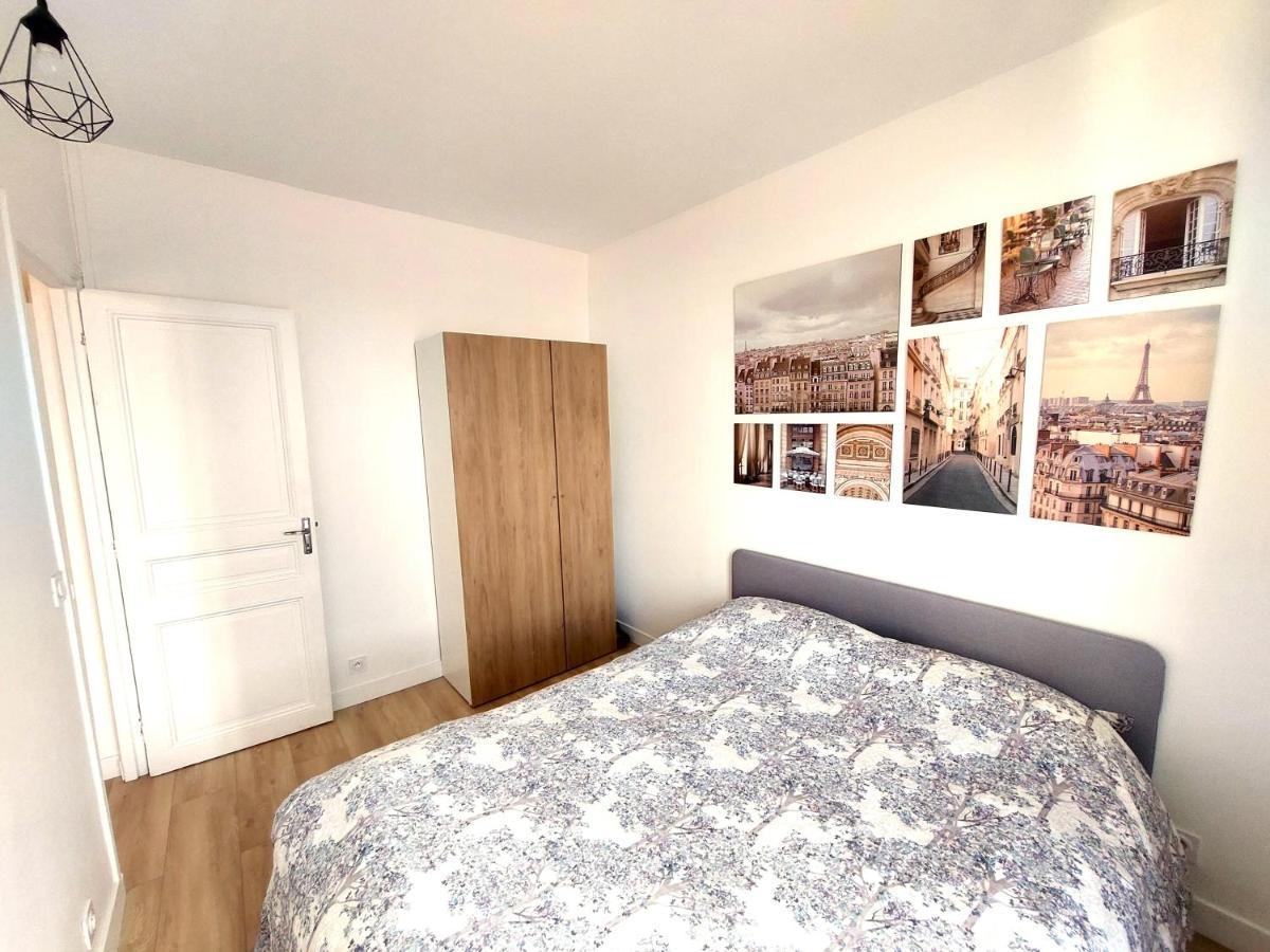 Superbe 2 Pieces Renove Et Calme Apartment Aubervilliers Bagian luar foto